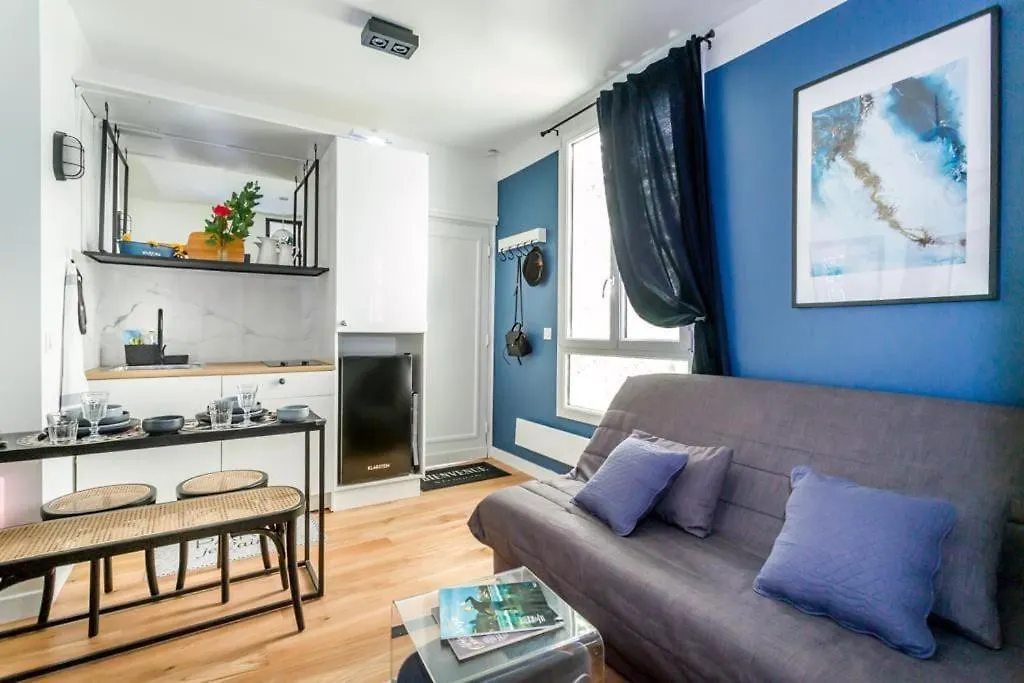 Apartmán C Cozy Batignolles Apt, Metro Right At Your Doorstep Paříž